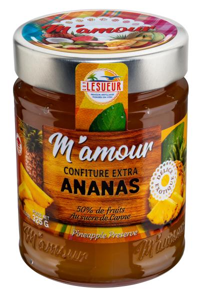 CONFITURE ANANAS 325g MAMOUR