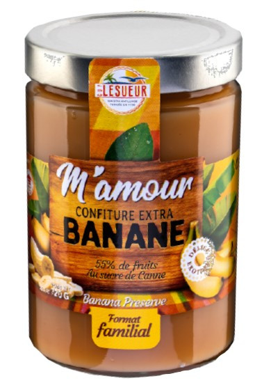 CONFITURE BANANE 700g MAMOUR