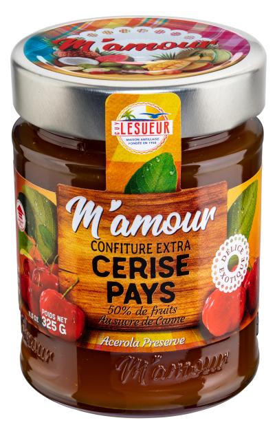 CONFITURE CERISE 325g MAMOUR