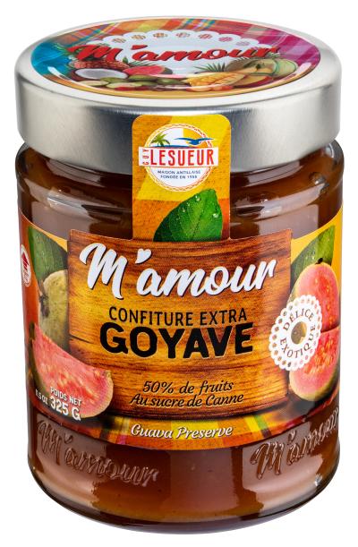 CONFITURE GOYAVE 325g MAMOUR