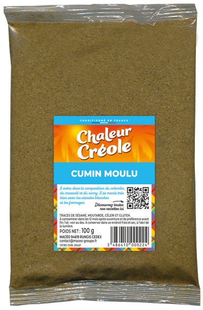 CUMIN MOULU 100g CHALEUR CREOLE