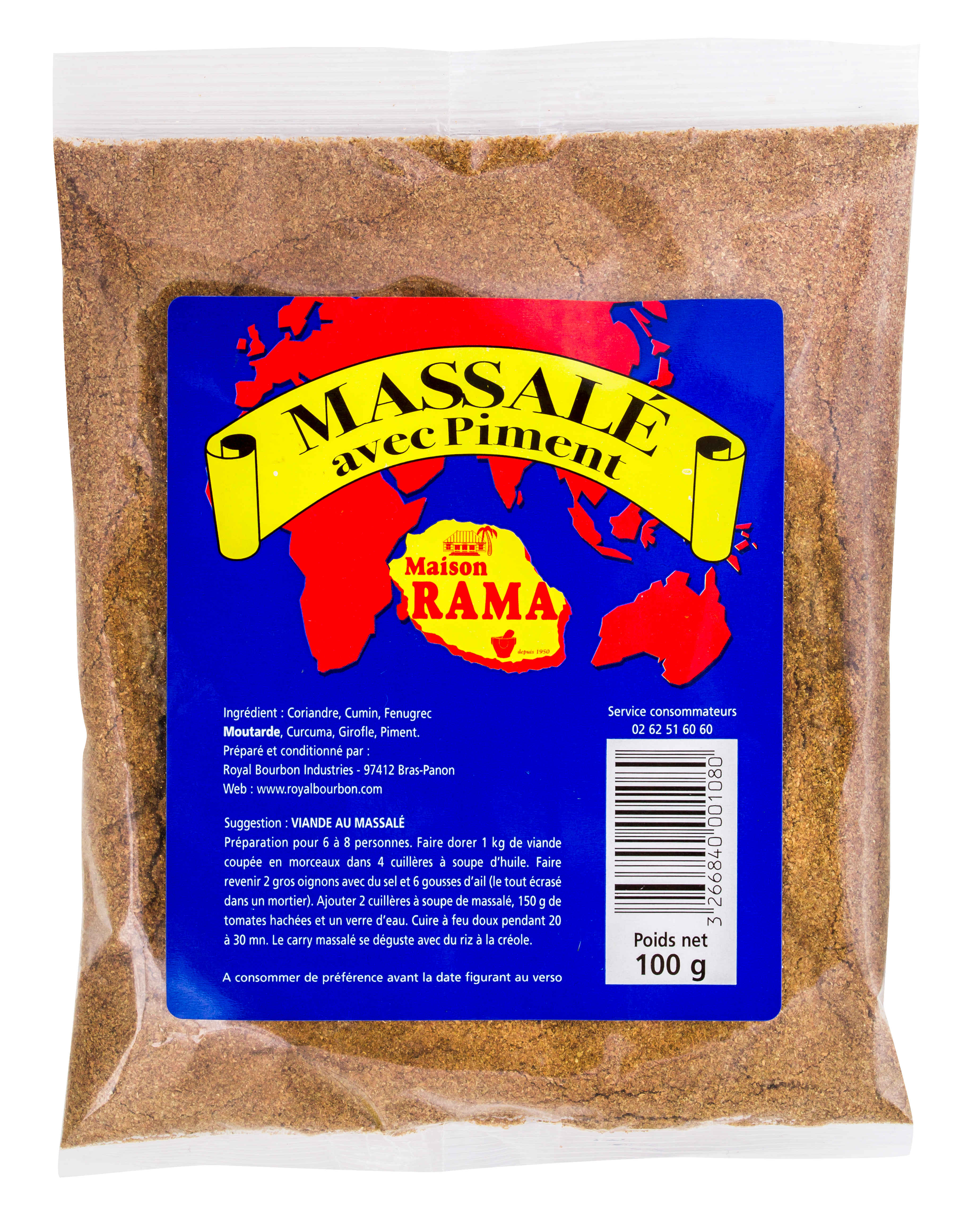 MASSALE 100g ROYAL BOURBON