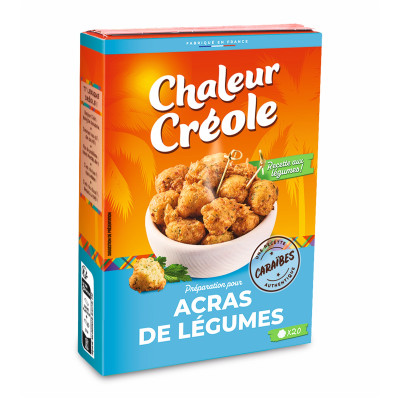 PATE ACRAS DE LEGUMES 100g CHALEUR CREOLE