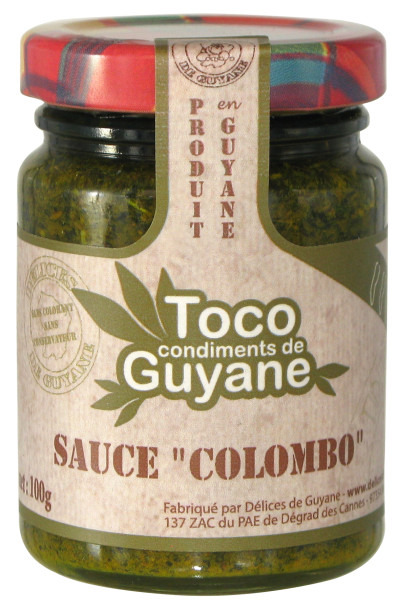 PATE DE COLOMBO 100g TOCO