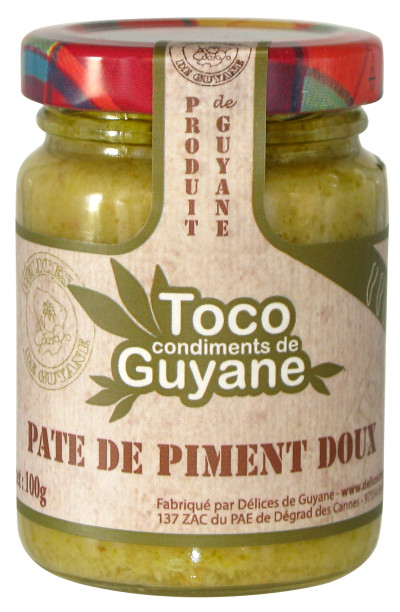 PATE PIMENT DOUX 100g TOCO