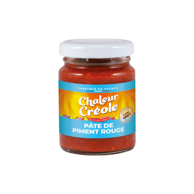 PATE PIMENT ROUGE 90g NOUVEAU FORMAT CHALEUR CREOLE