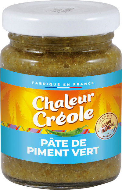 PATE PIMENT VERT 100g CHALEUR CREOLE
