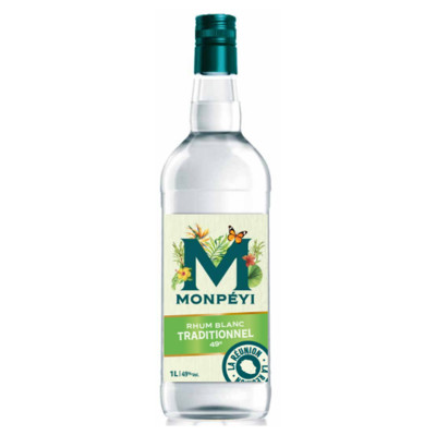 RHUM BLANC TRADITIONNEL 49° 1L MONPEYI