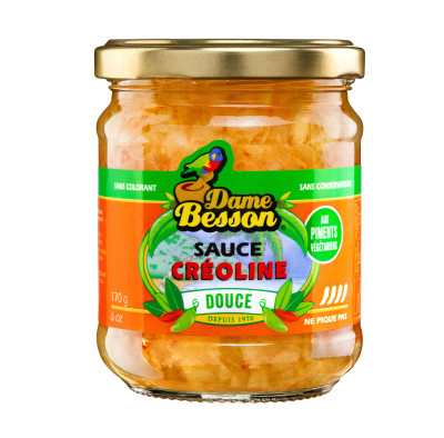 SAUCE CREOLINE DOUCE 170g DAME BESSON