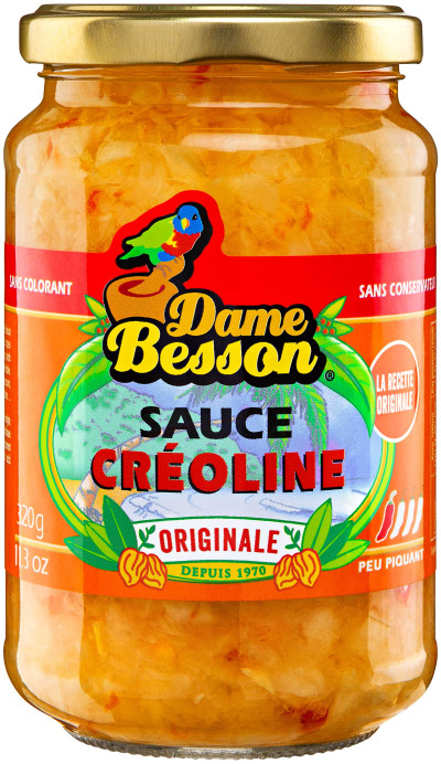 SAUCE CREOLINE DOUCE 320g DAME BESSON