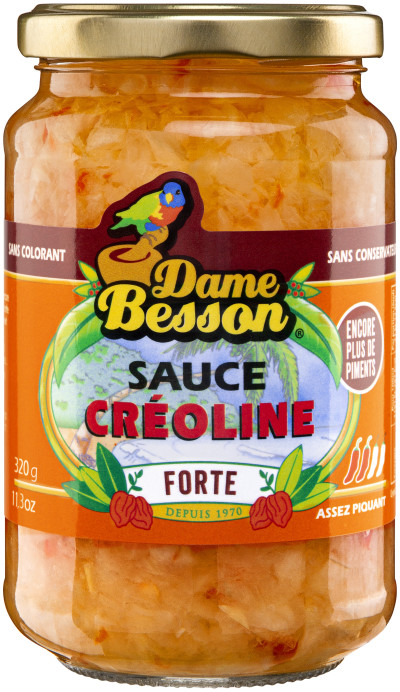 SAUCE CREOLINE FORTE 320g DAME BESSON