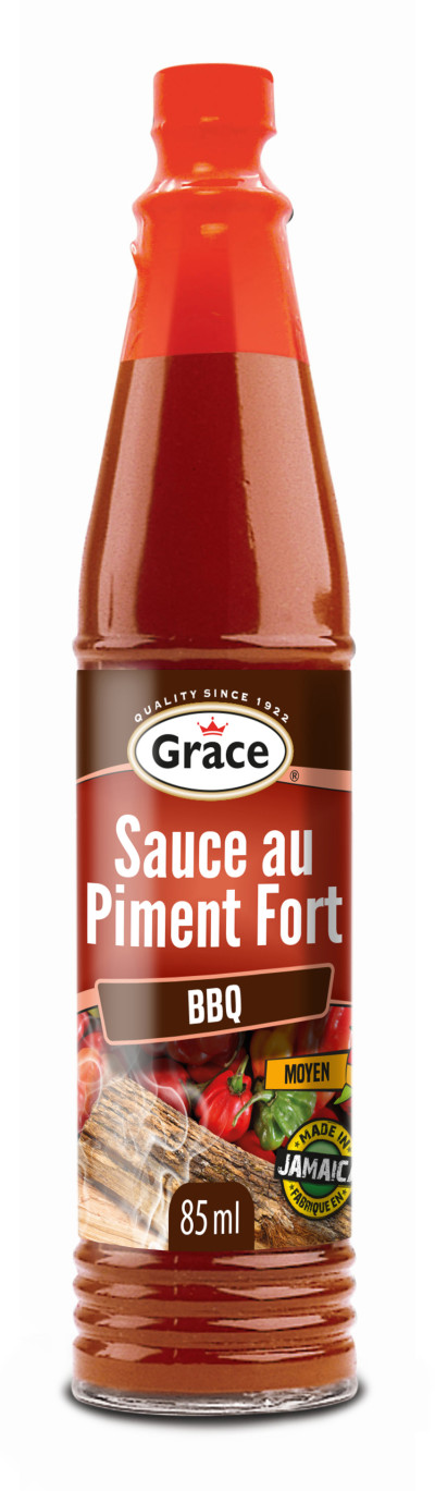 SAUCE HOT PEPPER BARBECUE 85ml GRACE